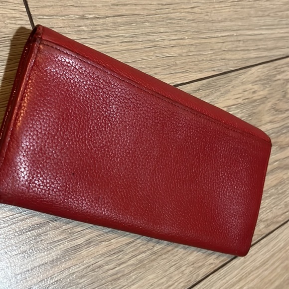 Longchamp Leather red wallet - Picture 9 of 13